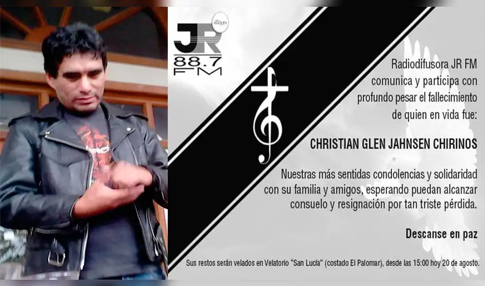 Destacó por su conducción en los programas radiales Generación X y Flashback. Foto: La Republica/ Radio JR. Destacó por su conducción en los programas radiales Generación X y Flashback. Foto: La Republica/ Radio JR.