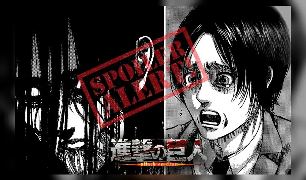 Shingeki no kyojin spoilers manga 131. Créditos: Hajime Isayama Shingeki no kyojin spoilers manga 131. Créditos: Hajime Isayama