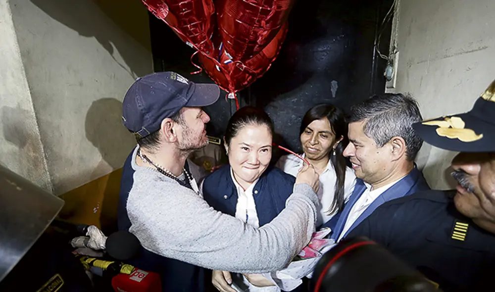 Beneficiada. Fujimorismo aprovechó políticamente la decisión de los magistrados del TC. (Foto: Michael Ramón)