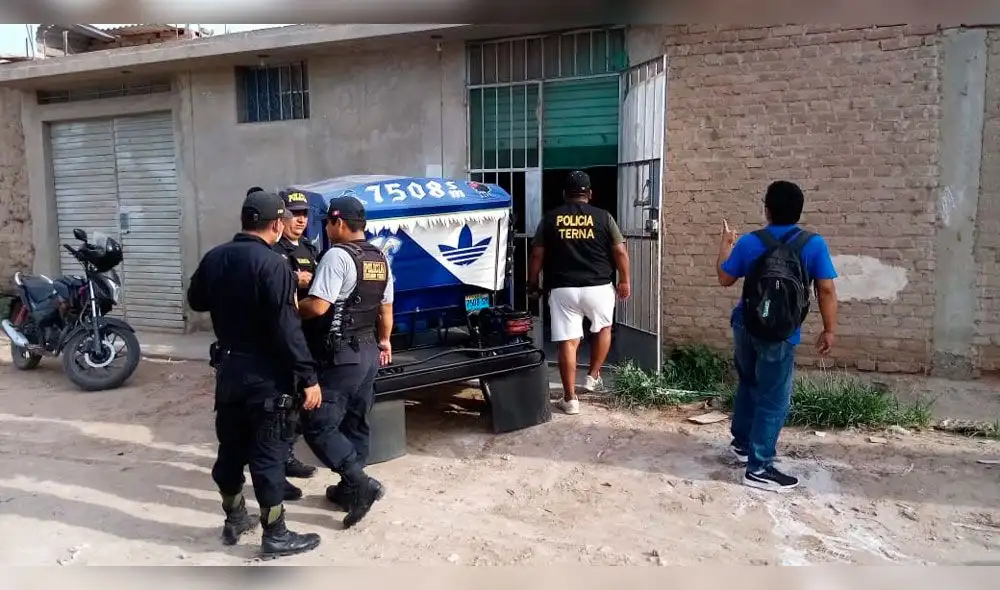 La intervención se realizó en inmueble ubicado en PJ Chosica del Norte.