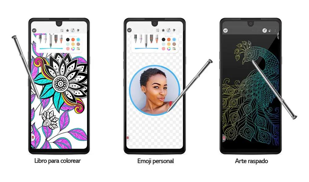 Soporte para Stylus. | Foto: LG