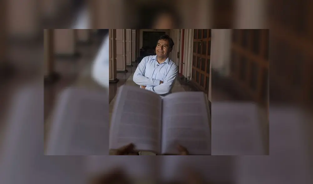 Además crear un método para enseñar matemática, formó parte del equipo que reconstruyó el colegio Enrique López Albujar en el 2011. Foto: Jorge Cerdán. Además crear un método para enseñar matemática, formó parte del equipo que reconstruyó el colegio Enrique López Albujar en el 2011. Foto: Jorge Cerdán.