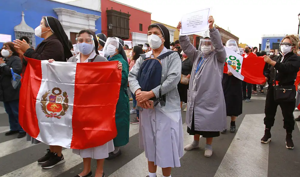 Marcha contra Manuel Merino Marcha contra Manuel Merino