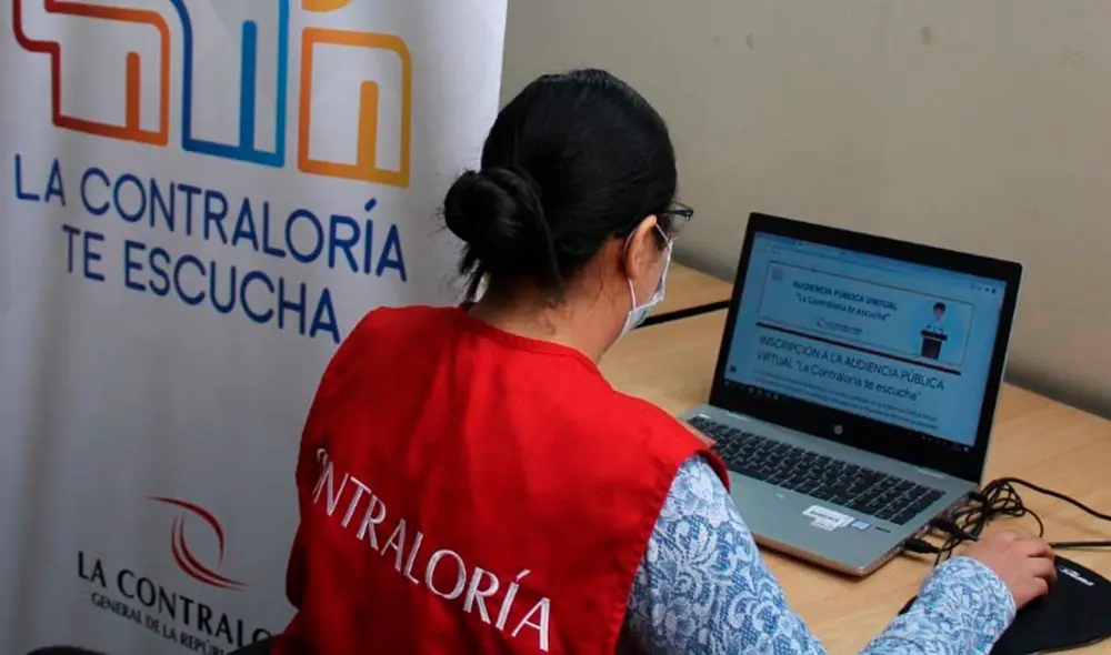 Por primera vez se realizará una audiencia virtual. Foto: Contraloría. Por primera vez se realizará una audiencia virtual. Foto: Contraloría.