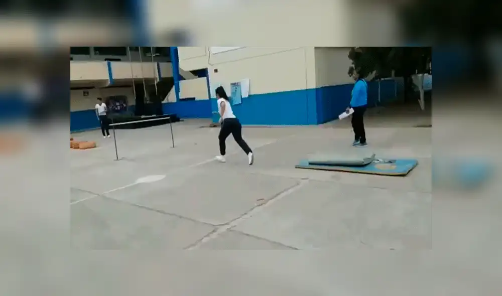 YouTube viral: Joven sufre vergonzosa caída durante clase de Educación Física [VIDEO]
