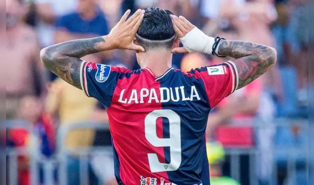Gianluca Lapadula fichó por el Cagliari procedente del Benevento. Foto: Cagliari