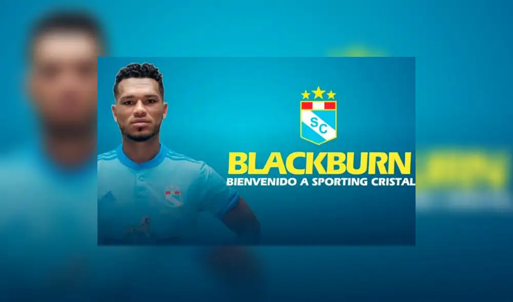 Sporting Cristal oficializó la llegada del delantero panameño Rolando Blackburn