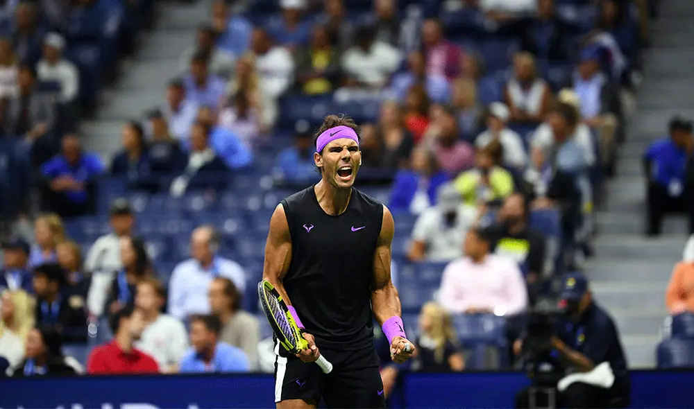 Sigue aquí EN VIVO y EN DIRECTO el partido entre Rafael Nadal vs. Daniil Medvedev por la final masculina del US Open 2019. | Foto: AFP