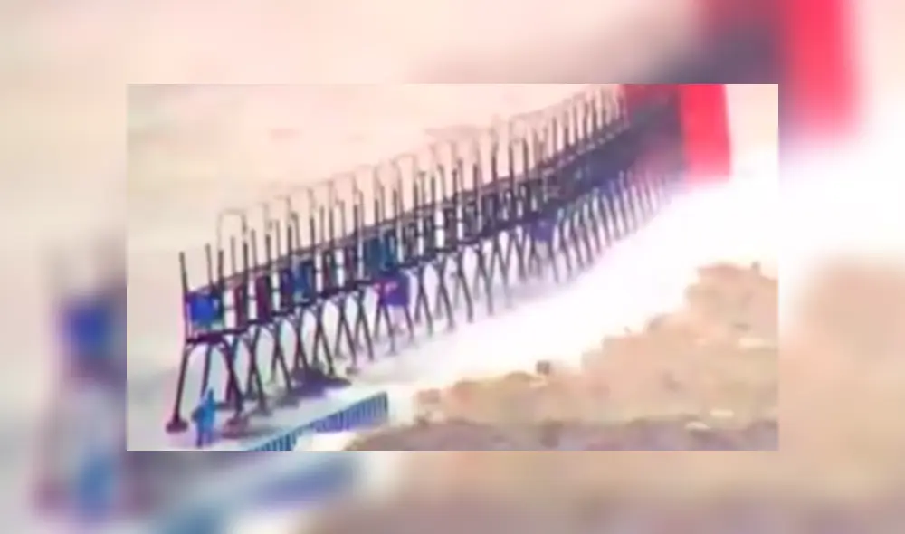 YouTube viral: misteriosa criatura aparece durante una feroz tormenta y su aspecto aterroriza al mundo