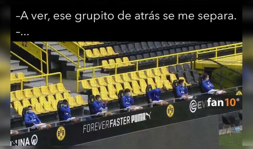 Borussia Dortmund vs. Schalke 04: lo mejores memes del partido de la Bundesliga. Foto: Facebook Borussia Dortmund vs. Schalke 04: lo mejores memes del partido de la Bundesliga. Foto: Facebook