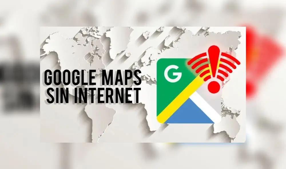 Debes descargar tu mapa de Google Maps.