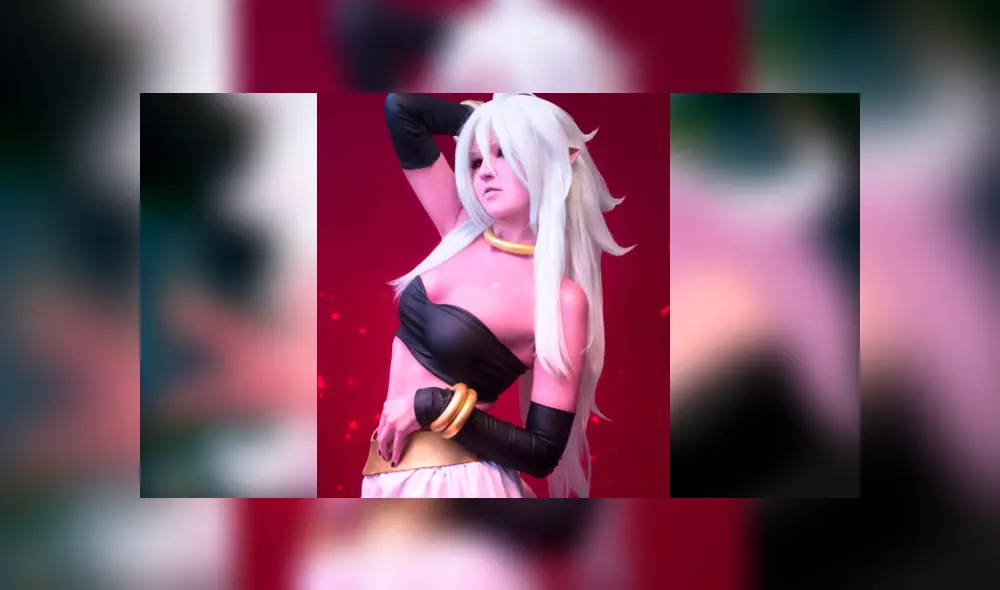 Dragon Ball Super: Chica hace sexy cosplay del 'Androide 21' y enamora a fanáticos [FOTOS]