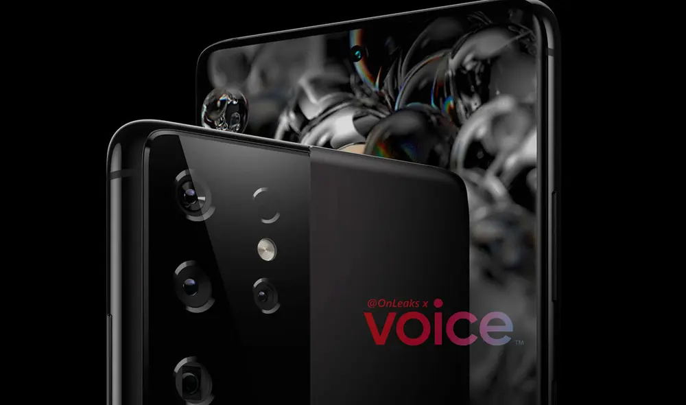 El quinto sensor del futuro móvil de Samsung podría ser un ToF. Foto: OnLeaks