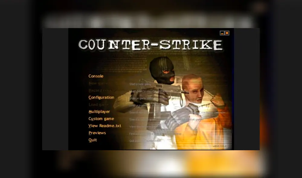 Counter Strike apareció por primera vez hace exactamente 20 años como mod de Half-Life [VIDEO]