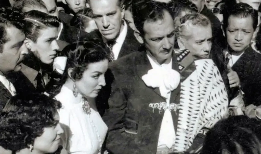 Negrete contrajo matrimonio con María Félix en 1952. Foto: El Debate Negrete contrajo matrimonio con María Félix en 1952. Foto: El Debate