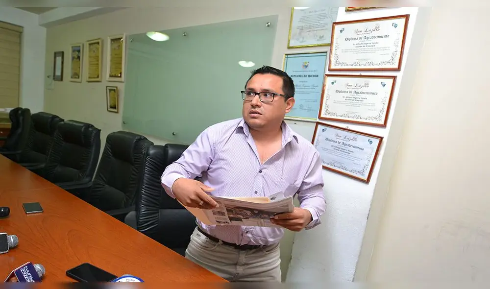 Arequipa: Ismael Ortiz rechaza denuncia y se niega a dejar el cargo Arequipa: Ismael Ortiz rechaza denuncia y se niega a dejar el cargo