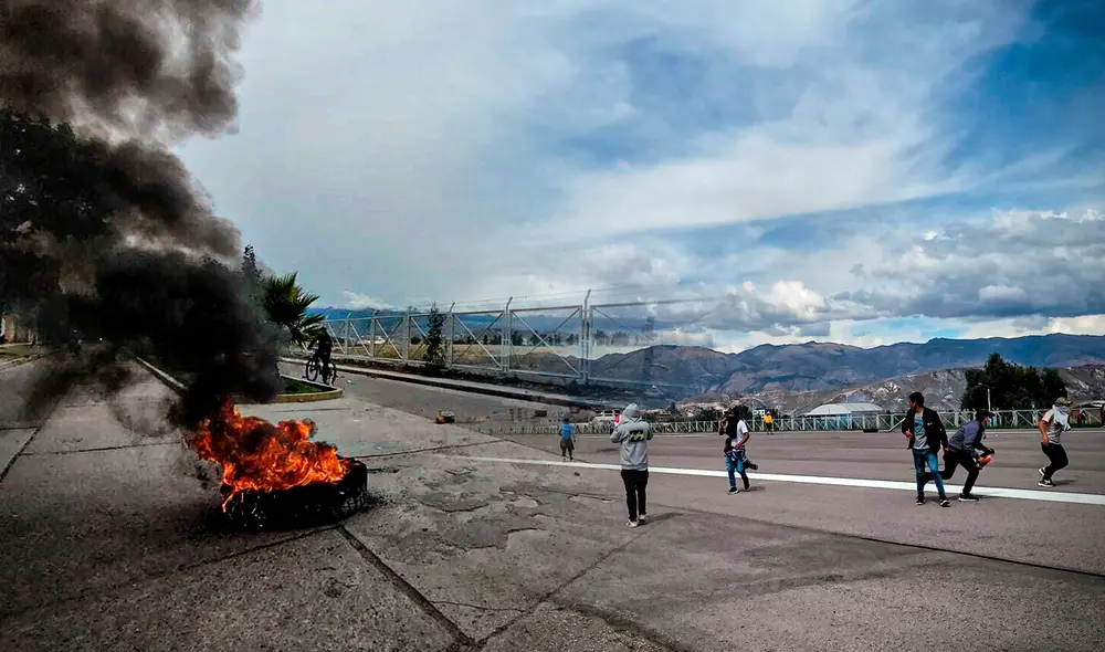 El hombre de aproximadamente 21 años se convierte en la novena víctima mortal desde que se desataron las manifestaciones. Foto: La República El hombre de aproximadamente 21 años se convierte en la novena víctima mortal desde que se desataron las manifestaciones. Foto: La República