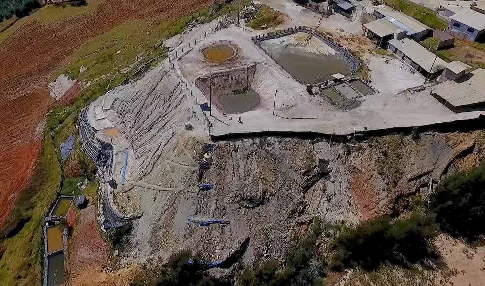 cerro El Toro, zona que ha sido escenario de una serie de muertes en socavones y diversos delitos.