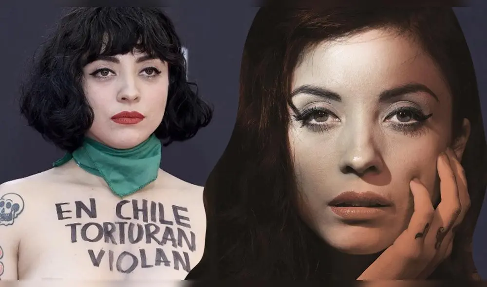 Mon Laferte tras censura en fotos de su busto: “Mi cuerpo libre para una patria libre”