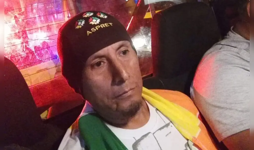 Eddy Villarroel Medina "comandante Sacha", dirige una facción del movimiento que lideró Antauro Humala. Foto. La República.