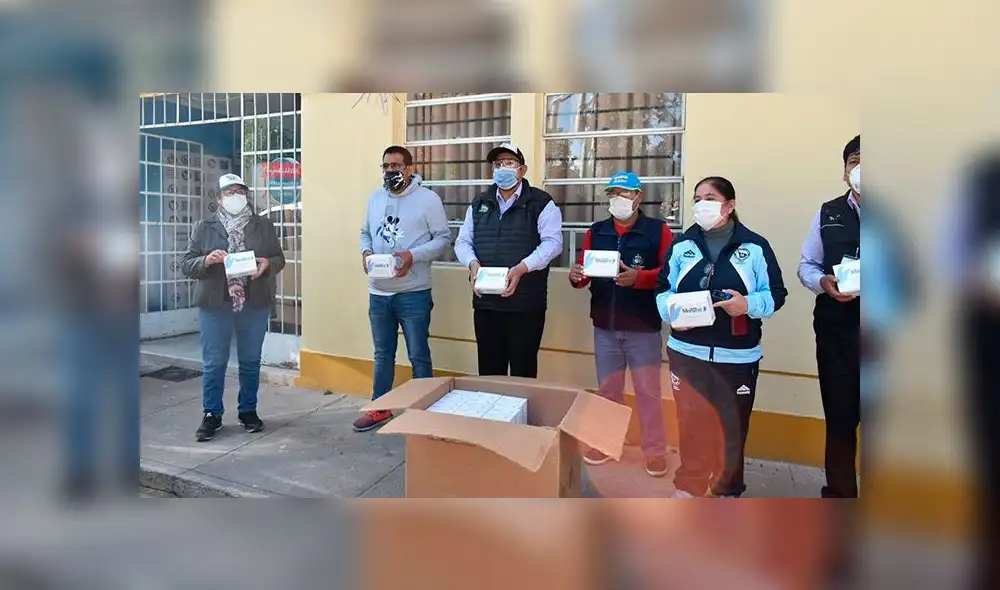 Minera Las Bambas donó en total 5 mil muestras de descarte de COVID-19.