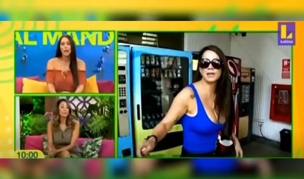 Karen Schwarz defiende a Melissa Klug. Foto: Captura. Karen Schwarz defiende a Melissa Klug. Foto: Captura.