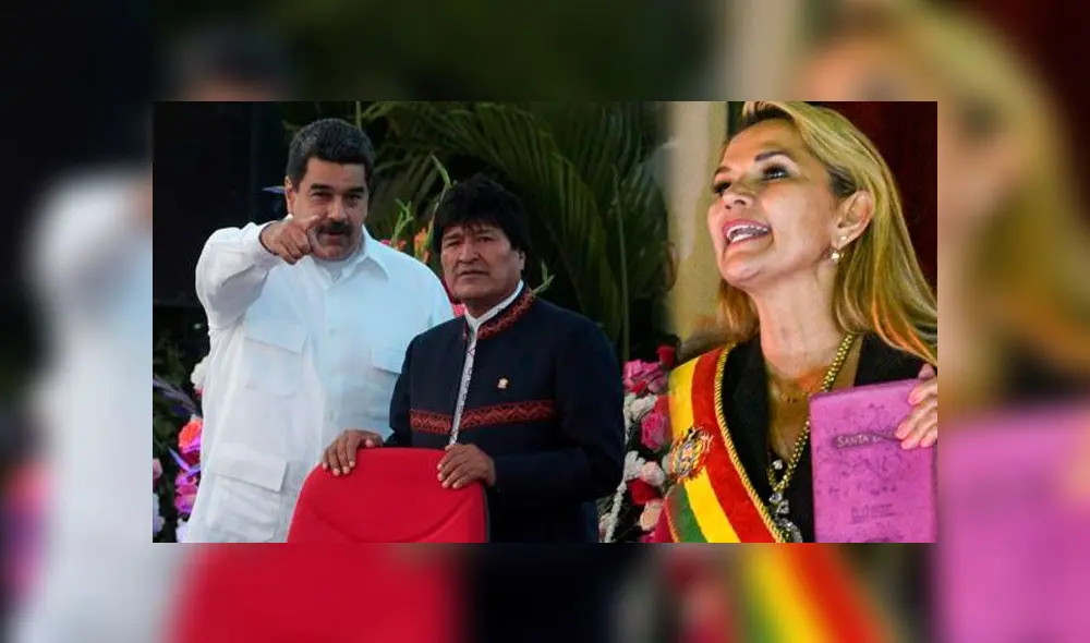 La presidenta interina de Bolivia, Jeanine Añez, expulsó a todos los diplomáticos de Venezuela en La Paz. Foto: Composición La presidenta interina de Bolivia, Jeanine Añez, expulsó a todos los diplomáticos de Venezuela en La Paz. Foto: Composición