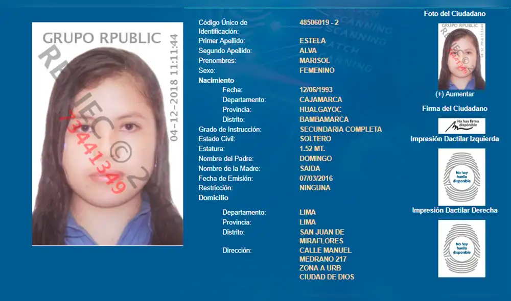 Datos de estudiante desaparecida coinciden con restos de mujer hallada en cilindro [FOTOS]