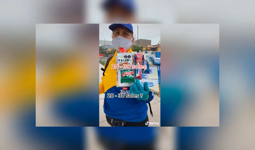 Desliza las imágenes para ver la emotiva reacción que tuvo una vendedora de golosinas al recibir un apoyo económico de un joven peruano. Foto: Osito Lima/TikTok Desliza las imágenes para ver la emotiva reacción que tuvo una vendedora de golosinas al recibir un apoyo económico de un joven peruano. Foto: Osito Lima/TikTok