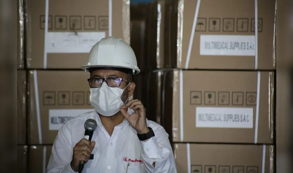 Ministro de Salud, Víctor Zamora, indicó que cuando se adquirieron las pruebas rápidas, solo era requisito la certificación de la Unión Europea. Foto: John Reyes / La República.