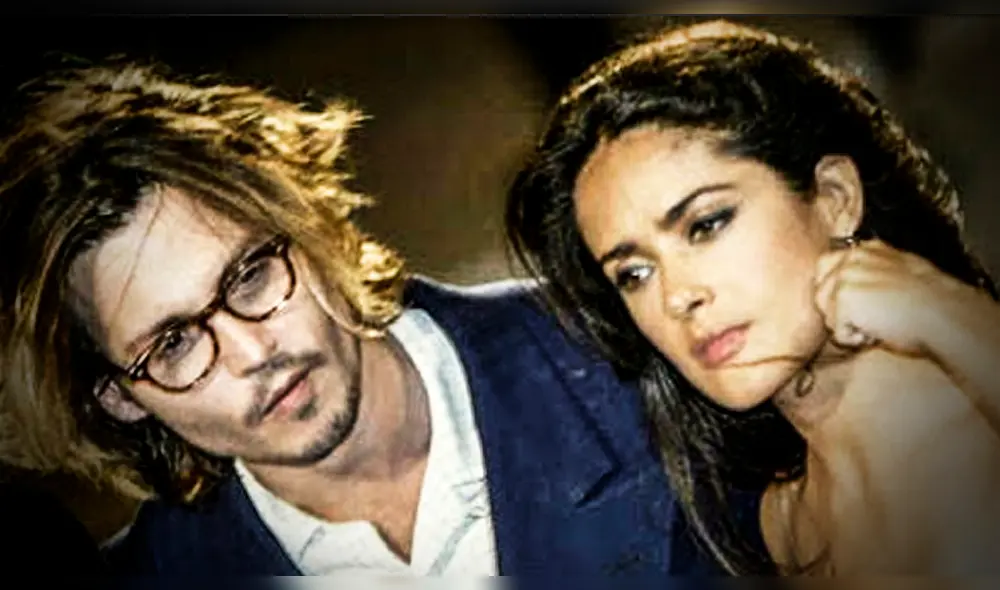 Salma Hayek le da la bienvenida a Johnny Depp a Instagram con fotos del pasado de Once upon a time in México Salma Hayek le da la bienvenida a Johnny Depp a Instagram con fotos del pasado de Once upon a time in México
