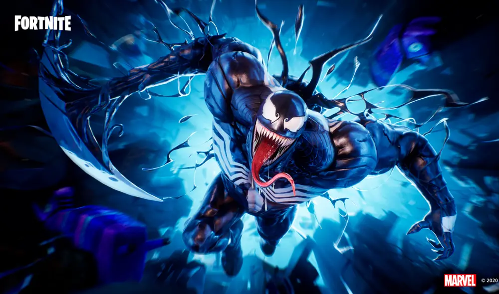 La skin de Venom fue el premio de la Copa Venom que se desarrolló en Fortnite y ahora la puedes tener por el precio de 2.000 PaVos. Foto: Twitter