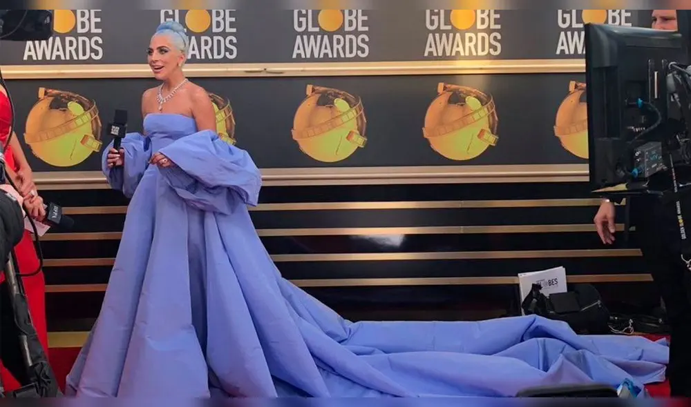 Lady Gaga brilla en los Golden Globes 2019 con joyas de $ 5 millones [VIDEO]