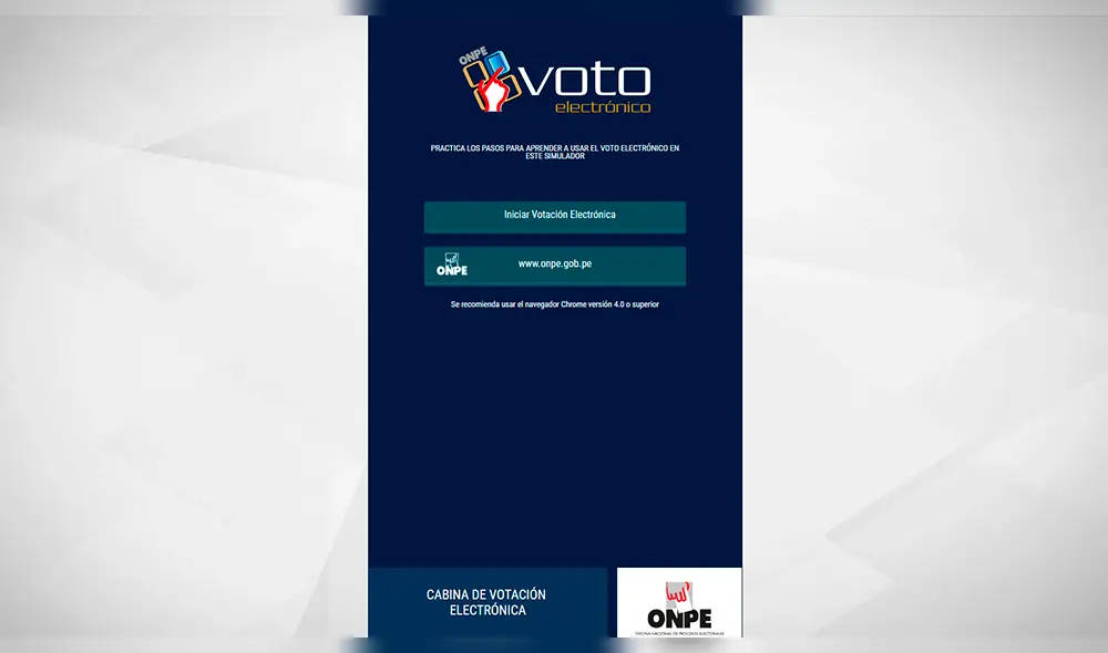 Referéndum 2018: conoce cómo realizar el voto electrónico aquí