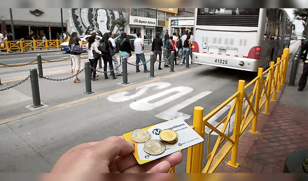 Nueva Autoridad de Transporte verá rebaja de pasaje del Metropolitano