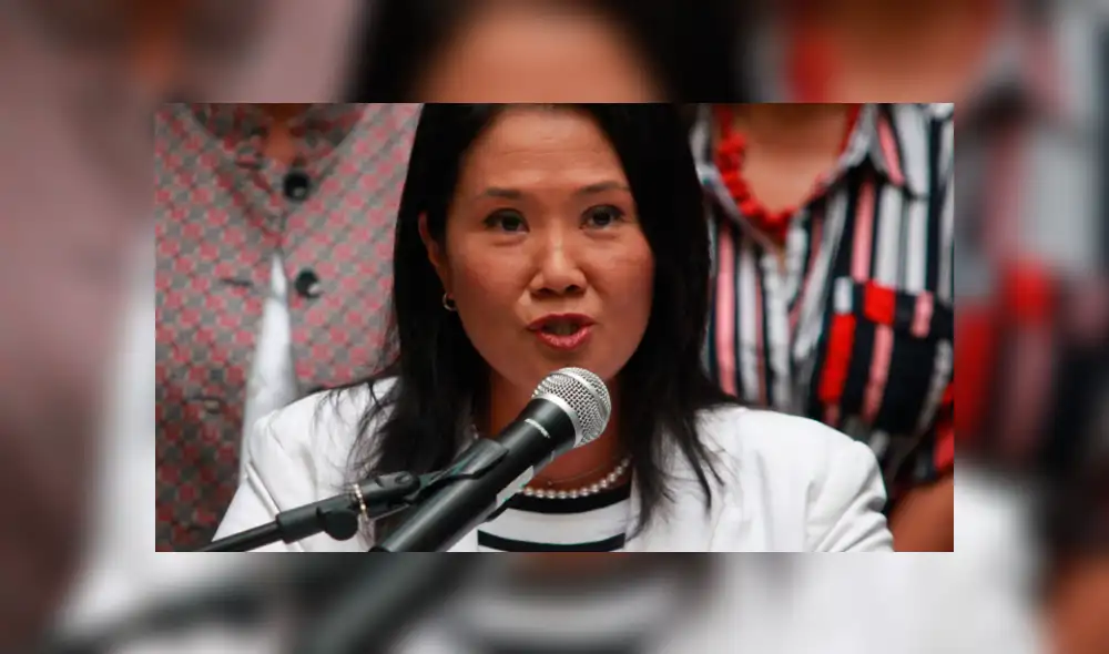 Keiko Fujimori pide a Kuczynski que dé un paso al costado 