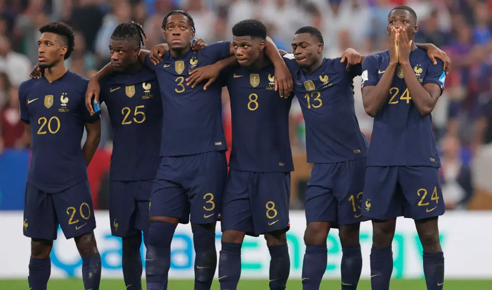 La selección francesa llegó a dos finales del mundo de forma consecutiva. Foto: EFE La selección francesa llegó a dos finales del mundo de forma consecutiva. Foto: EFE