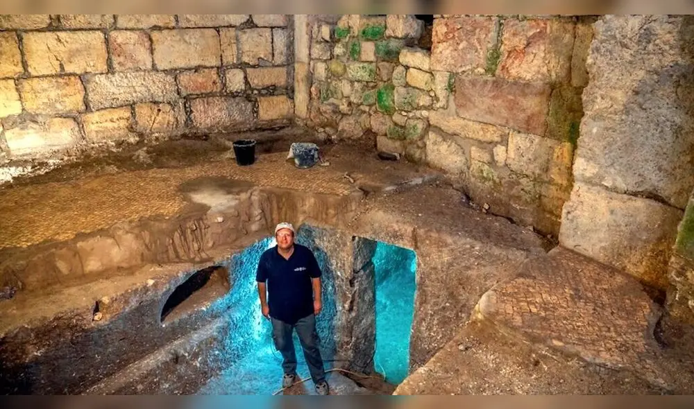 Las excavaciones fueron llevadas a cabo el equipo de la Autoridad de Antigüedades de Israel en el complejo “Beit Straus” Foto: Israel Antiquities Authority Las excavaciones fueron llevadas a cabo el equipo de la Autoridad de Antigüedades de Israel en el complejo “Beit Straus” Foto: Israel Antiquities Authority