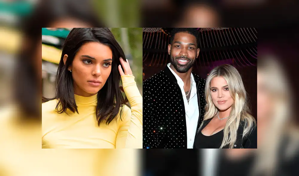 Kendall Jenner fue captada abucheando al novio de su hermana Khloé Kardashian [VIDEO]