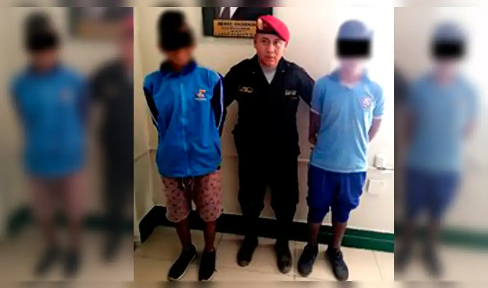 Menores se encuentran en la comisaría de la zona.