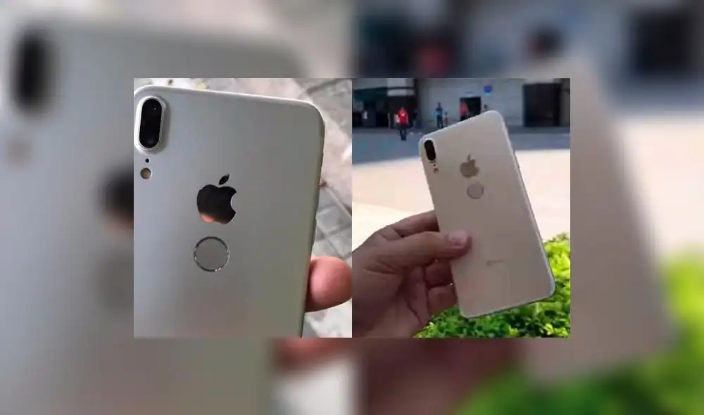 China se le adelantó a Apple: ya lanzó el clon del iPhone 8 [VIDEO]