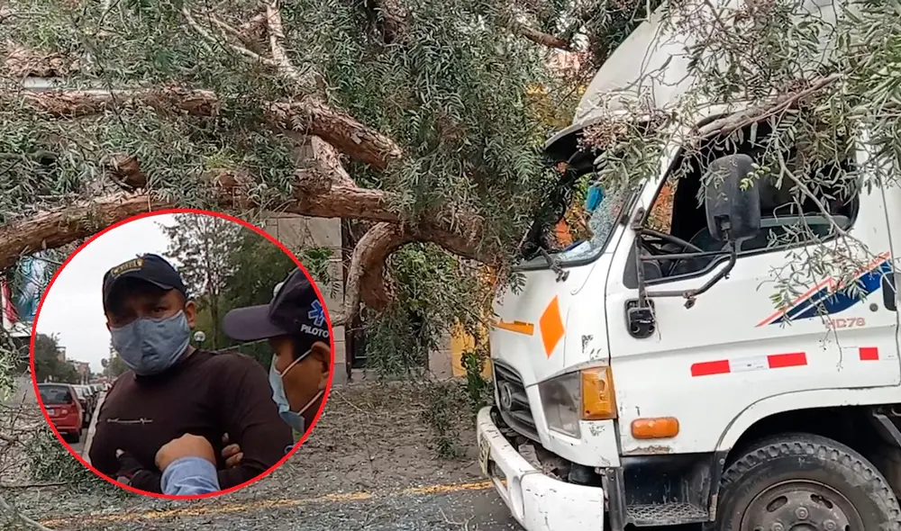 Conductor indicó que perdió el control de la unidad móvil. Foto: cortesía/Municipalidad de Surco