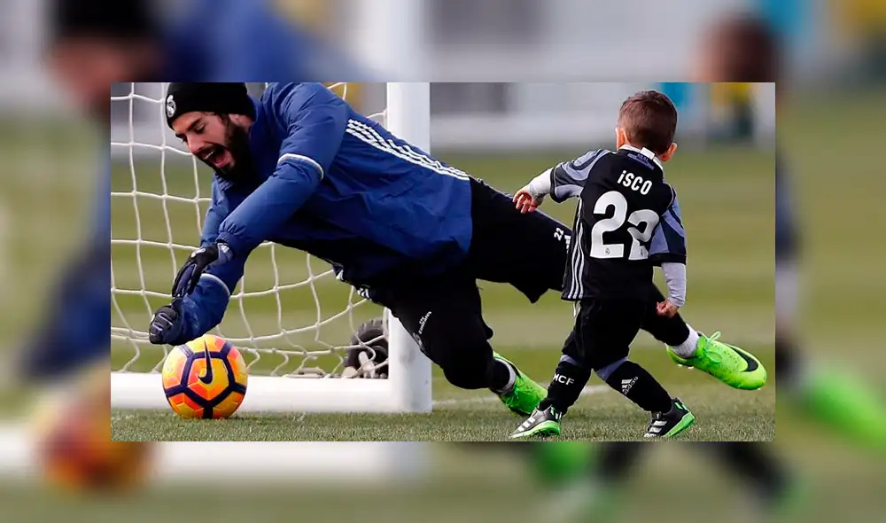 YouTube: Isco le hizo una ‘huacha’ a su hijo de 3 años y se vuelve viral [VIDEO]