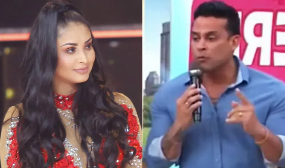 Christian Domínguez opinando sobre las infidelidades en "América hoy". Foto: composición/ La República/ captura de América TV Christian Domínguez opinando sobre las infidelidades en "América hoy". Foto: composición/ La República/ captura de América TV