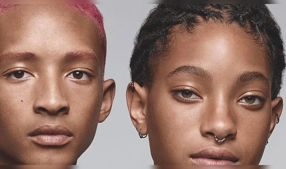 El hijo de will Smith causó la impresión de Justin Bieber en fotografía con su hermana
