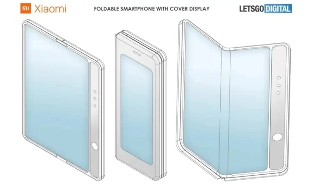 Este teléfono de Xiaomi sería muy similar al Galaxy Fold. Foto: Let’s Go Digital