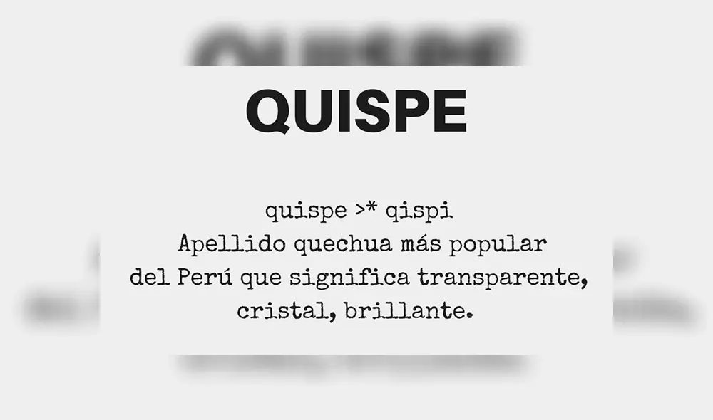 Facebook Viral: Descubre aquí el significado de los apellidos en Quechua [FOTOS]