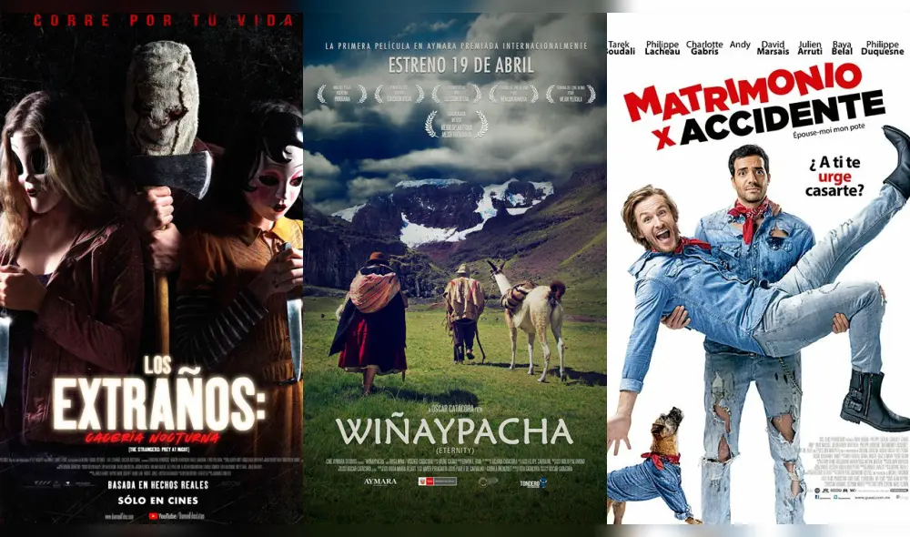 Cartelera: Estrenos de películas para esta semana en el cine [TRÁILERS]