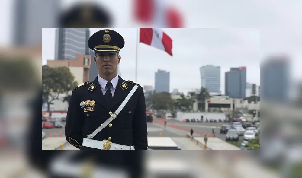 Cadete de la Policía Nacional.