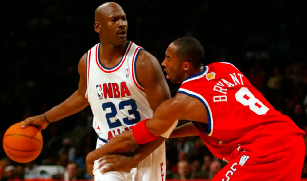 Kobe Bryant y Michael Jordan Kobe Bryant y Michael Jordan